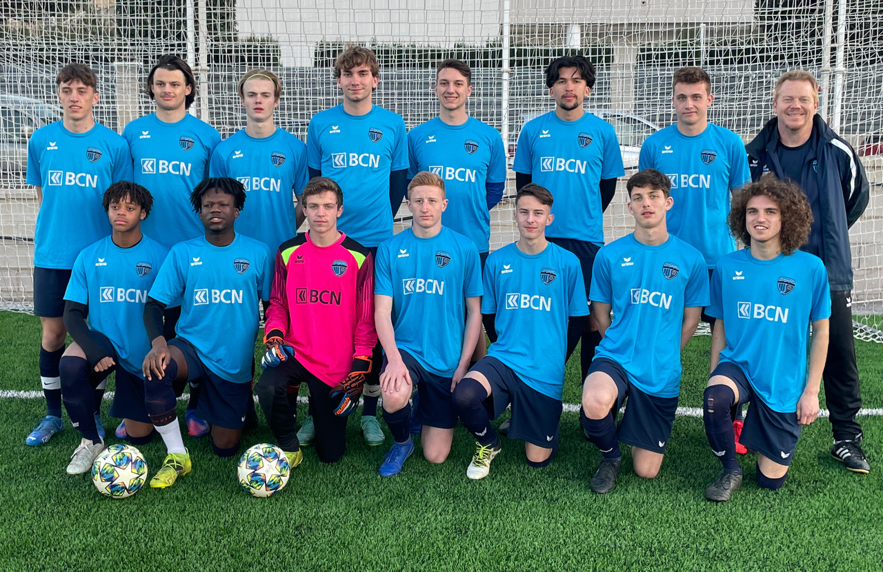 Photo d'équipe des Juniors A