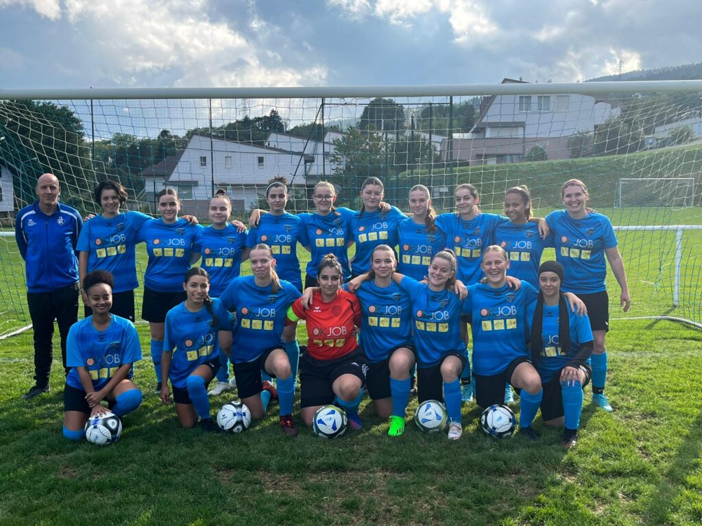 Photo d'équipe des Féminines