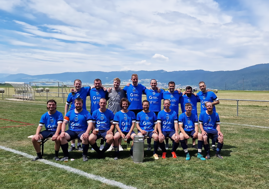 Photo d'équipe des FC Val-de-Ruz IV