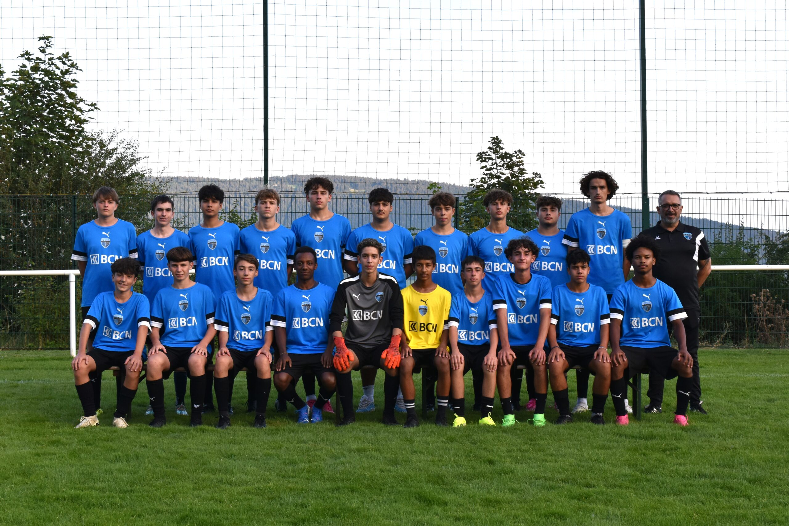Photo d'équipe des Juniors B1