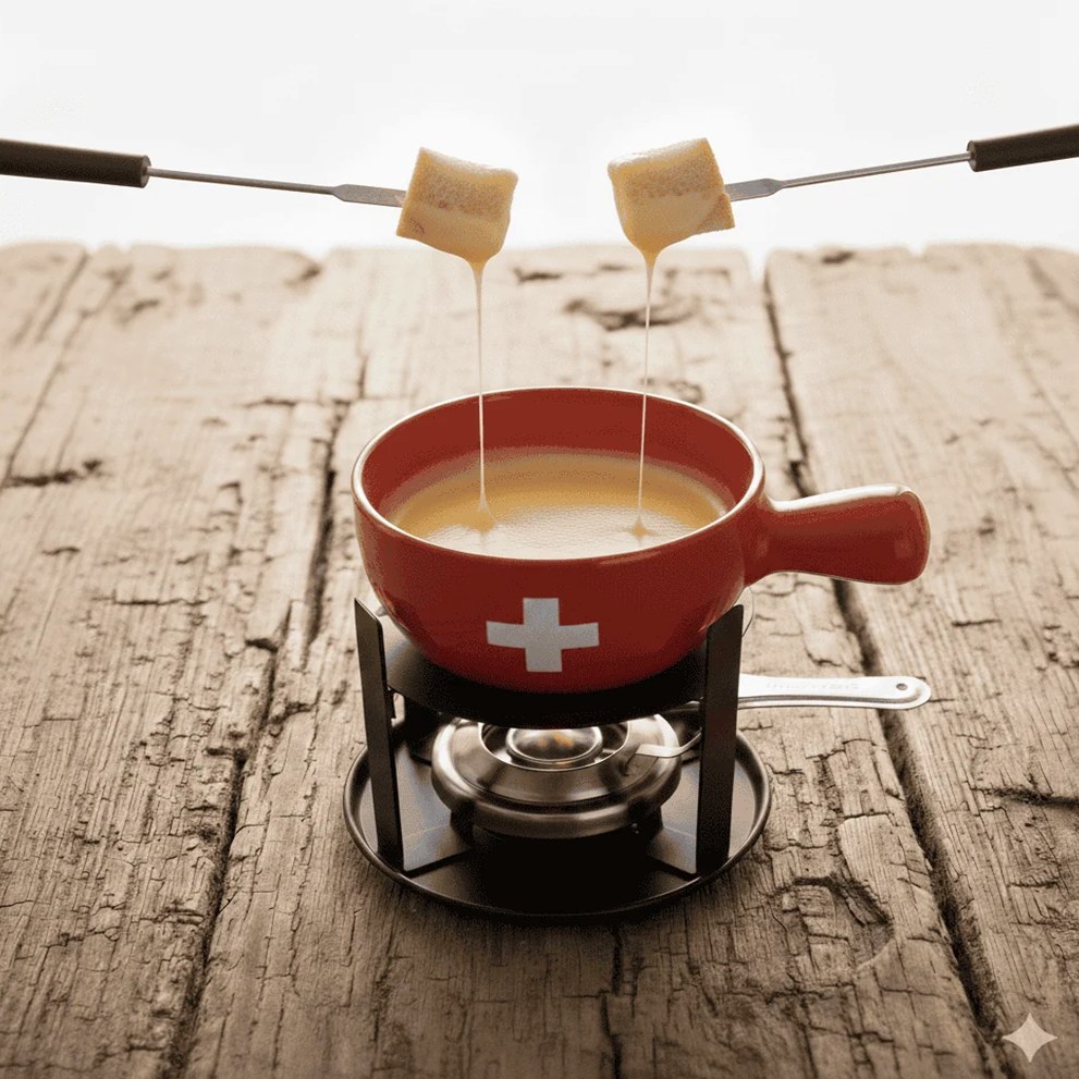 Sac cadeau fondue